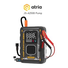 Пуско зарядное устройство Atria 8000mAh 1000A QC18W Pump LED фонарик (JS-A2500 Pump)
