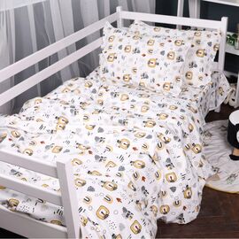 Постельное белье MirSon 014 Lion Фланель 160x220 Полуторный Евро (2200009655067)