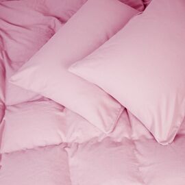 Постільна білизна MirSon 008 Pink Фланель 200х220 Євро (2200009651175)