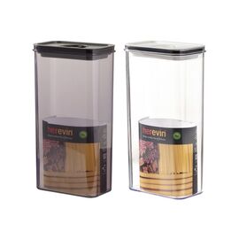 Пищевой контейнер Herevin Canister-Vacuum Lid-White-Black вакумна кришка 3 л (161194-000)