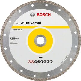Круг отрезной Bosch ECO Universal Turbo 230-22.23 (2.608.615.039)