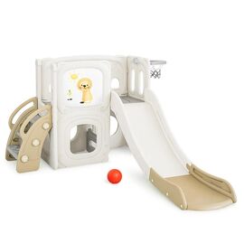 Игровая площадка Mealux Tower (KD-B013 White/Brown)