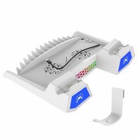 Зарядное устройство iPega для Sony PlayStation 5 Slim з зарядкою для геймпадів (PG-P5S023)