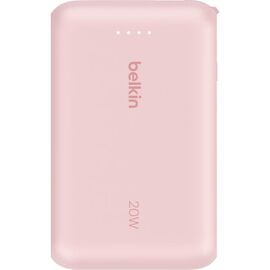 Батарея універсальна Belkin 10000mAh, 20W, USB-C, Pink (BPB021HQPK)