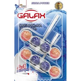 Туалетный блок Galax Океанская свежесть 2 х 55 г (4823128005407)