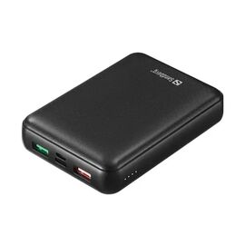 Батарея универсальная Sandberg 15000mAh, PD/45W(20V/2.25A), QC3.0, USB-C, Micro-USB, USB-A*2 (420-66_)