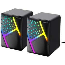 Акустична система Havit HV-SK763 USB RGB Black (6939119046446)