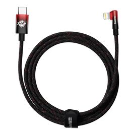 Дата кабель USB-C to Lightning 2.0m 20W black/red Baseus (CAVP000320)