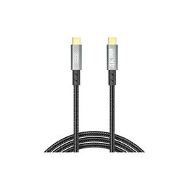 Дата кабель USB-C to USB-C 1.0m 100W PD black XO (GB020-CC.tranish)
