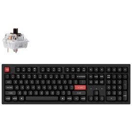 Клавіатура Keychron K10 PRO K pro Brown QMK Wireless/Bluetooth/USB-A UA Black (K10P-B3-UA)