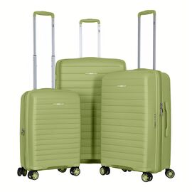 Набір валіз 2E Aero (L+M+S), оливково-зелені (2E-SPP-AERO-SET3-MG)