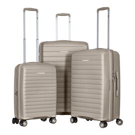 Набір валіз 2E Aero (L+M+S), сіро-коричневі (2E-SPP-AERO-SET3-TP)