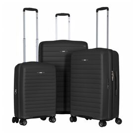 Набір валіз 2E Aero (L+M+S), чорні (2E-SPP-AERO-SET3-BK)
