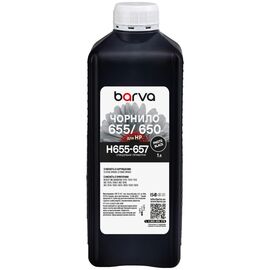 Чорнило Barva HP 655/650 1 л, Black, pigm. (H655-657)