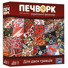 Настольная игра Lord of Boards Пэчворк. Украинский фольклор (Patchwork) (укр.) (LOB2412UA)