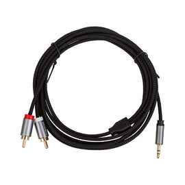 Кабель мультимедийный 3.5mm M to 2xRCA M 3.0m Cabletime (CA914067)