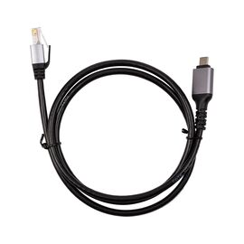 Дата кабель USB-C to RJ45 Ethernet 1.0m PowerPlant (CA914913)