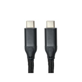 Дата кабель USB-C to USB-C 3.0m PD60W black San Guan (CA914104)