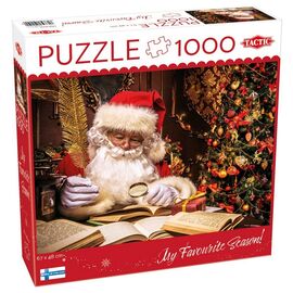 Пазл Tactic Санта дома, 1000 элементов (59219)