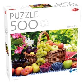 Пазл Tactic Корзина с фруктами, 500 элементов (59224)