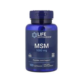 Витаминно-минеральный комплекс Life Extension МСМ, Метилсульфонилметан, MSM, 100 капсул (LEX-45110)