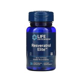 Витаминно-минеральный комплекс Life Extension Ресвератрол, Resveratrol Elite, 30 вегетарианских капсул (LEX-22106)