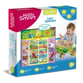 Настільна гра Kiddi Smart Вікторина Світ тварин S2 (157-A-0011-UA)