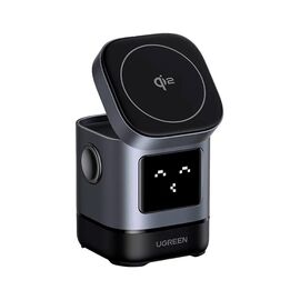 Зарядное устройство UGREEN 2-in-1 wireless iPhone + AirPods W709 gray (45775)