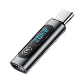 Перехідник USB-C F to USB-C M digital display Essager (EZJTT-TX0G-P)