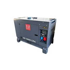 Генератор Metier AD10000CRA дизель, 1/3ф, 3ф-8,0kW, 1ф-7,2kW бак-25л, эл.старт (AD10000CRA)
