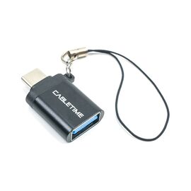 Переходник OTG USB 3.0 AF to USB-C Cabletime (CA913688)