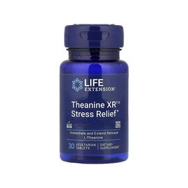 Витаминно-минеральный комплекс Life Extension Теанин от стресса, Theanine XR™ Stress Relief, 30 вегетарианских т (LEX-24293)