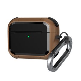 Чехол для наушников Armorstandart Panzer для Apple Airpods Pro 3 Brown (ARM88287)
