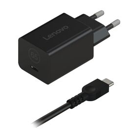Блок питания к ноутбуку Lenovo 65W GaN Nano Adapter USB Type-C (40AWGN65EU)