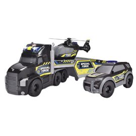 Спецтехника Dickie Toys Спецназначение Грузовик с транспортом (3719034)