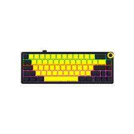Клавиатура Lorgar KBP70MW Pro RGB Wireless/Bluetooth/USB UA Black/yellow (LRG-KBP70MW-YL-US)