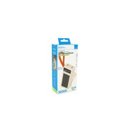 Батарея универсальная ACL 30000mAh, Solar, 22.5W, cables Type-C + Lighting, White (ACL PW-141W)