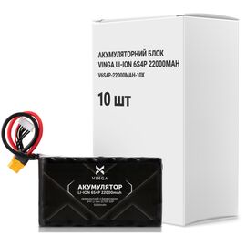 Акумуляторний блок Vinga Li-Ion 6S4P 22000mAh коробка 10 штук (V6S4P-22000MAH-10X)