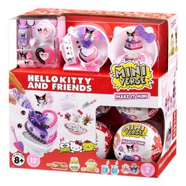 Игровой набор MGA's Miniverse Sanrio S2 Создай стиль вместе с Хэллоу Китти и друзьями (547235)