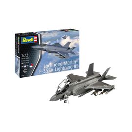 Сборная модель Revell Самолет Lockheed Martin F-35A Lightning II, уровень 4, 1:72 (RVL-03799)