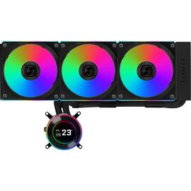 Система жидкостного охлаждения Lian Li HydroShift II LCD-C 360CL, Black (G89.GHS2LCD36RB.00)