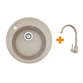 Мийка кухонна Adamant Sun Avena + змішувач (4824296910106)