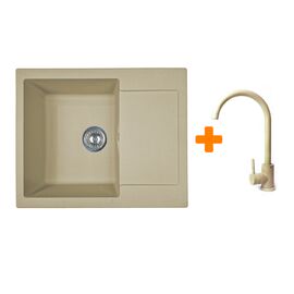 Мийка кухонна Adamant Minimal Сахара + змішувач (1824296912302)