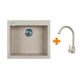Мойка кухонная Adamant Univer Avena + змішувач (4824296912106)