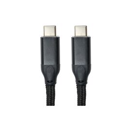 Дата кабель USB-C to USB-C 3.0m PD60W black San Guan (CA914104)
