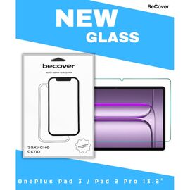 Стекло защитное BeCover OnePlus Pad 3 / Pad 2 Pro 13.2" (714753)