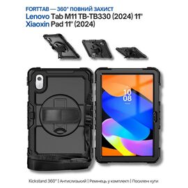 Чехол для планшета BeCover FortTab Lenovo Tab M11 TB-TB330/Xiaoxin Pad 11" 2024 Black (714719)