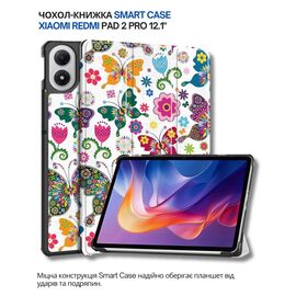 Чехол для планшета BeCover Smart Case Xiaomi Redmi Pad 2 Pro 12.1" Butterfly (714636)