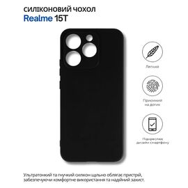 Чехол для мобильного телефона BeCover Silicone Realme 15T Black (714694)
