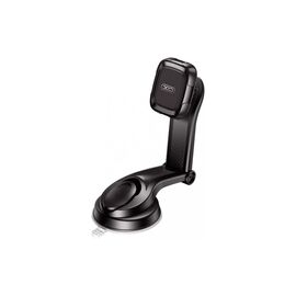 Универсальный автодержатель XO C106 Dashboard suction cup adjustable magnetic Phone holder Black (6920680830343)
